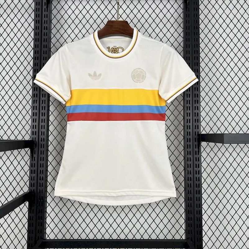 Camisa Seleção Colômbia 100 anos 2024 - (Feminina)