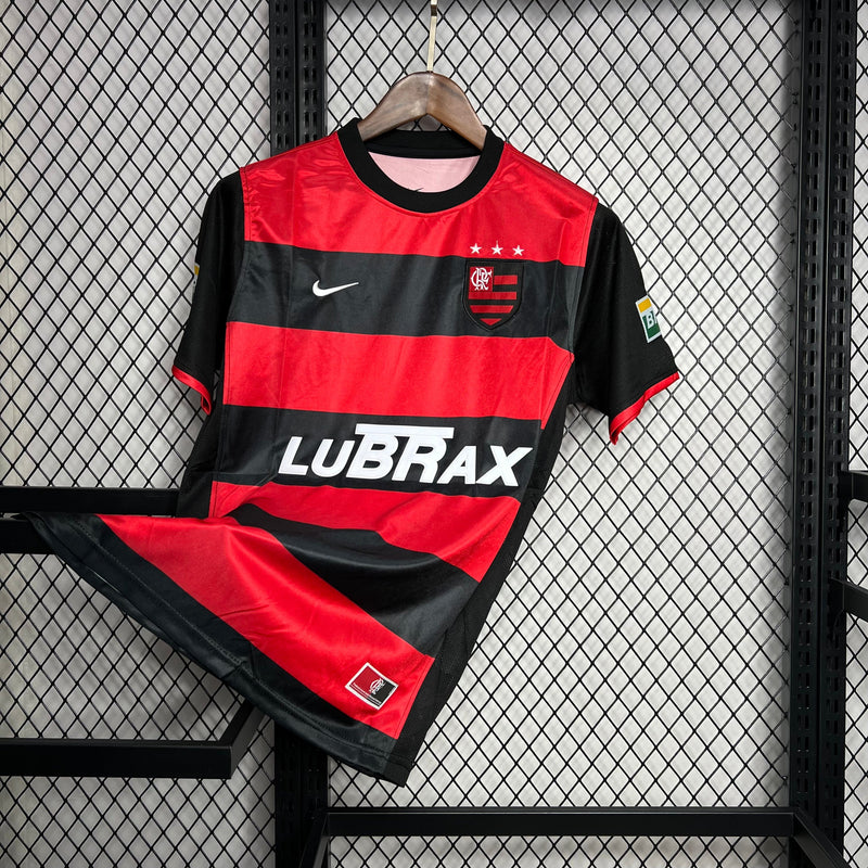 Camisa Flamengo Retrô 2000 Vermelha e Preta - Nike