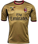 Camisa Milan Retrô - Dourada - 2013