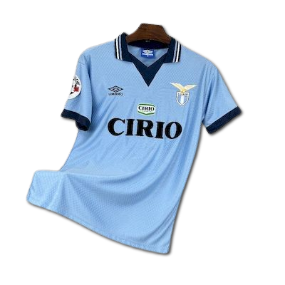 Camisa Lazio Retrô 1996/97 - Azul