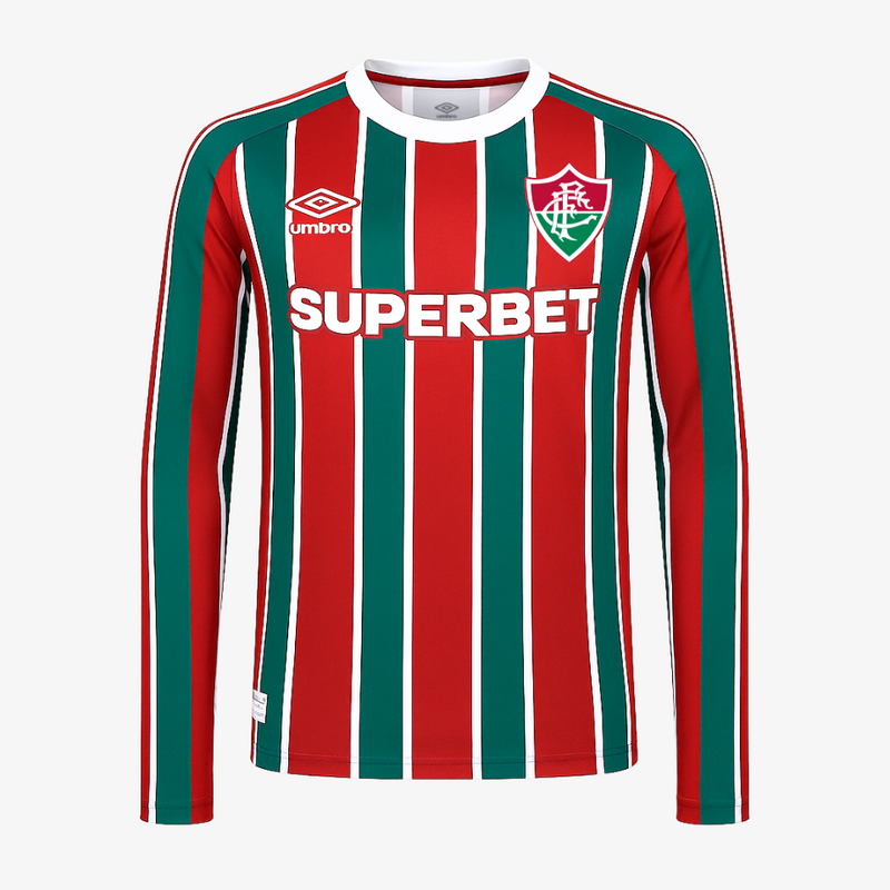 Camisa Manga Longa Umbro Fluminense 2025/26 I