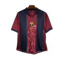 Camisa Barcelona Retrô 2000/01 x Travis Scott Skeleton