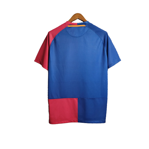 Camisa Barcelona Retrô 2009 Azul e Grená - Nike