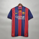 Camisa Barcelona Retrô 2014/2015 Azul e Grená - Nike