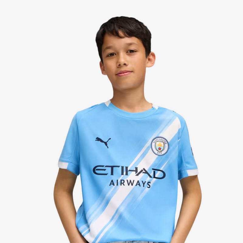 Conjunto Infantil Puma Manchester City 2025/26 I