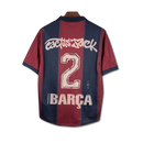 Camisa Barcelona Retrô 2000/01 x Travis Scott Skeleton