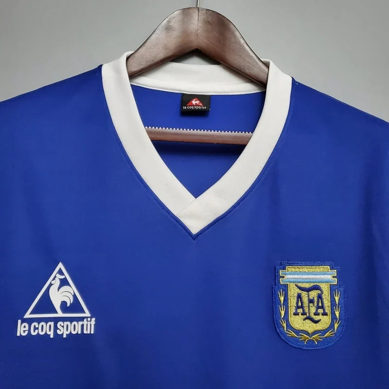 Camisa Argentina Retrô 1986 Azul - Le Coq Sportif