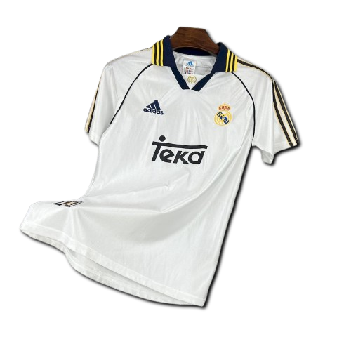 Camisa Real Madrid Retrô 1999/00 Adidas - Branco