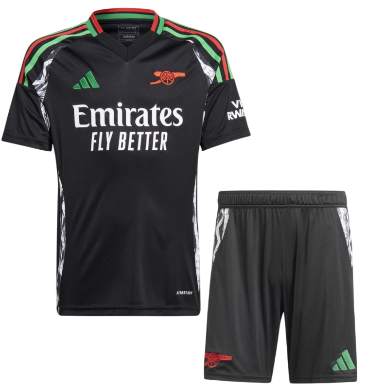 Kit Infantil do Arsenal 2024/25 – Away