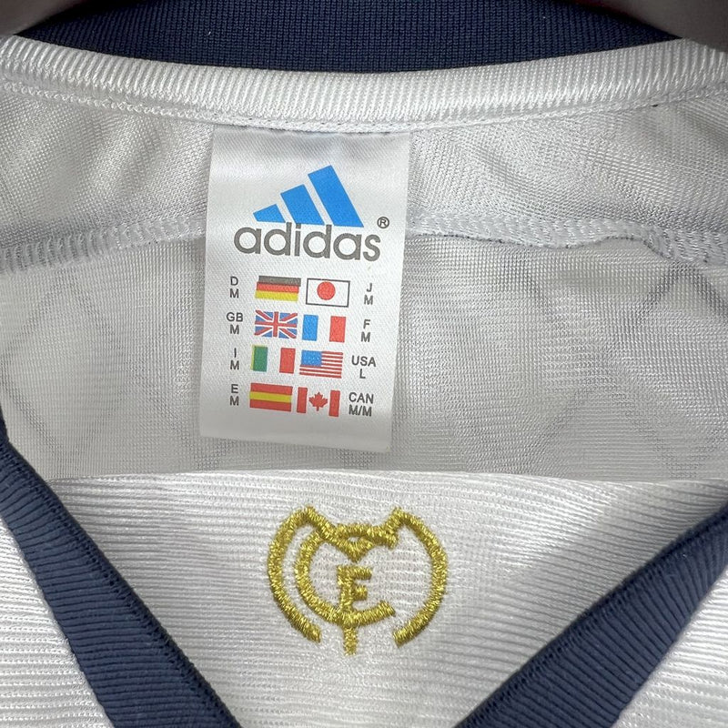 Camisa Real Madrid Retrô 1999/00 Adidas - Branco