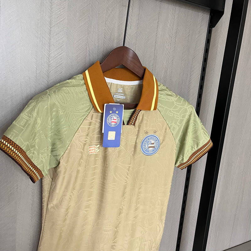 Camisa Feminina do Bahia 2025/26 - bege