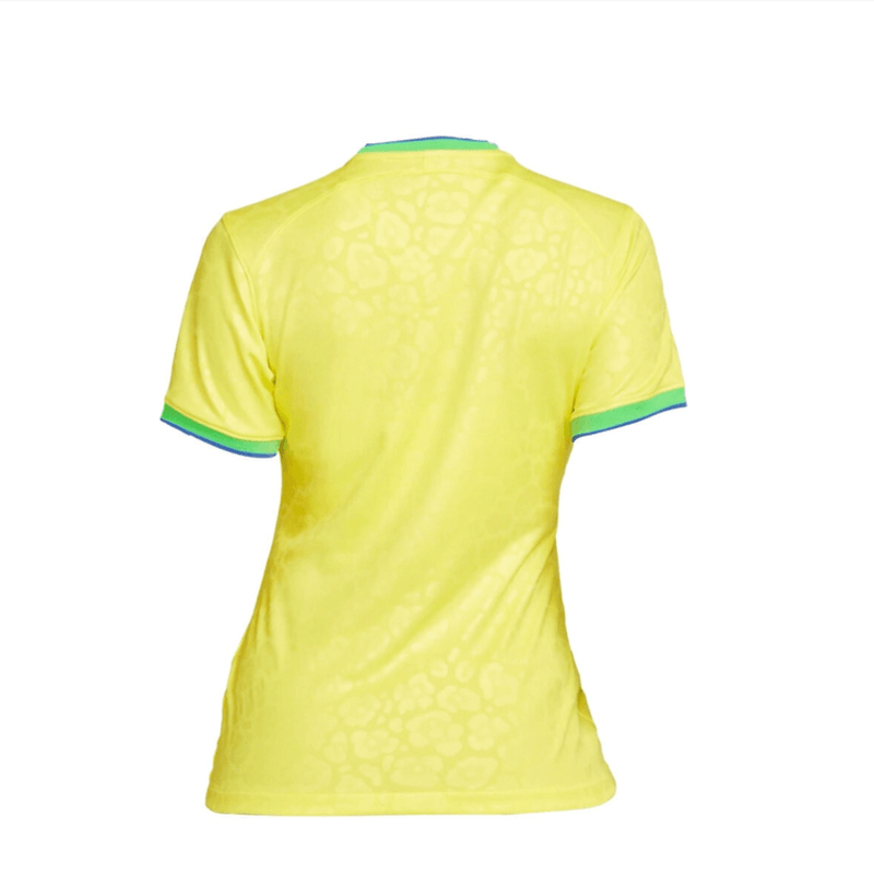 Camisa Feminina da Seleção Brasil I 22/23 Nike - Amarelo