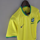 Camisa Feminina da Seleção Brasil I 22/23 Nike - Amarelo