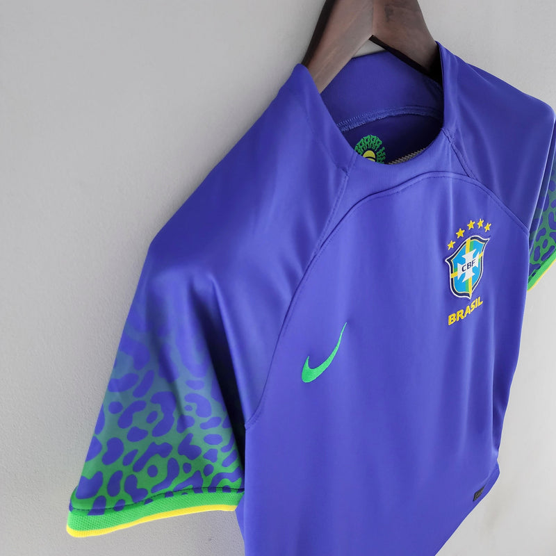 Camisa Feminina da Seleção Brasil II 22/23 Nike - Azul