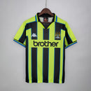 Camisa Manchester City Retrô 1998/1999 Amarela e Preta - Kappa