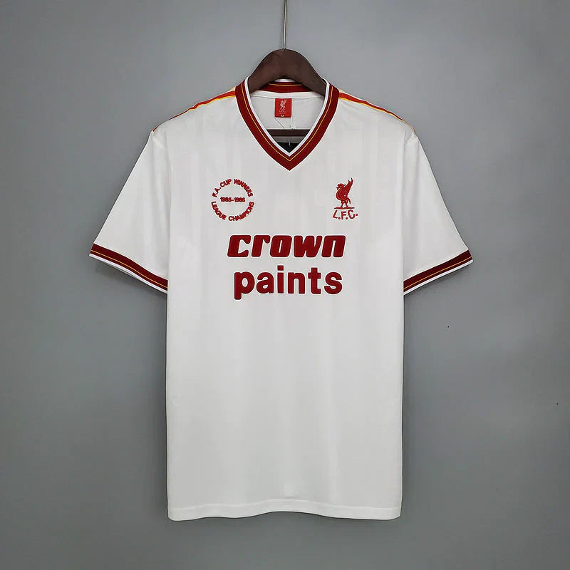 Camisa Liverpool Retrô 1985/1986 Branca
