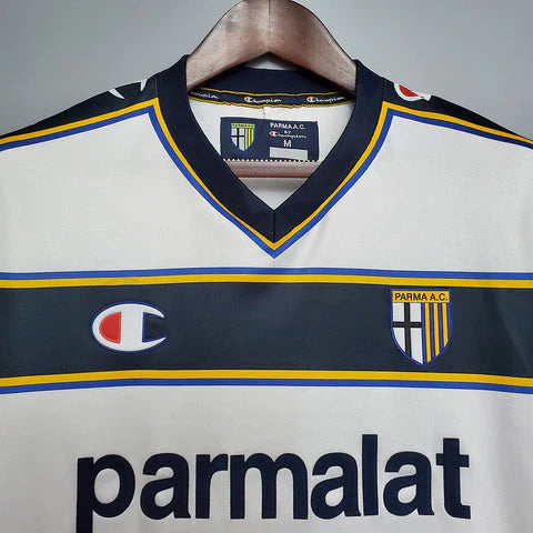 Camisa Parma Retrô 2002/2003 Branca