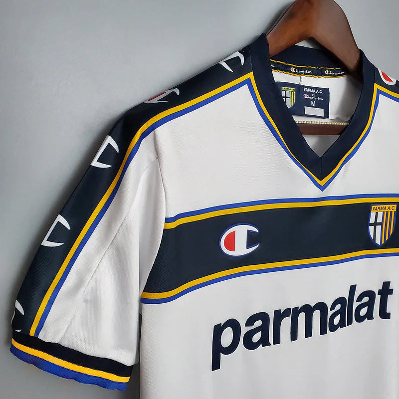 Camisa Parma Retrô 2002/2003 Branca