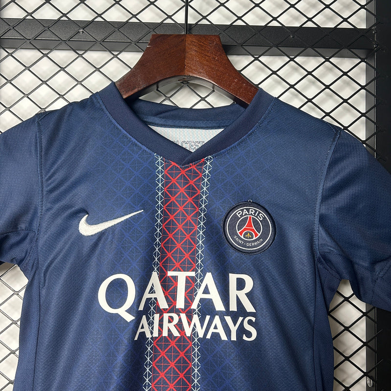 Conjunto Infantil do PSG 2025/26- Home
