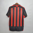 Camisa Milan Retrô 2006/2007 Vermelha e Preta - Adidas